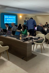 Screens at Dubai World Governments Summit 2025