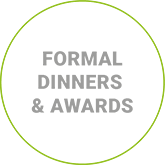 formal dinners and awards