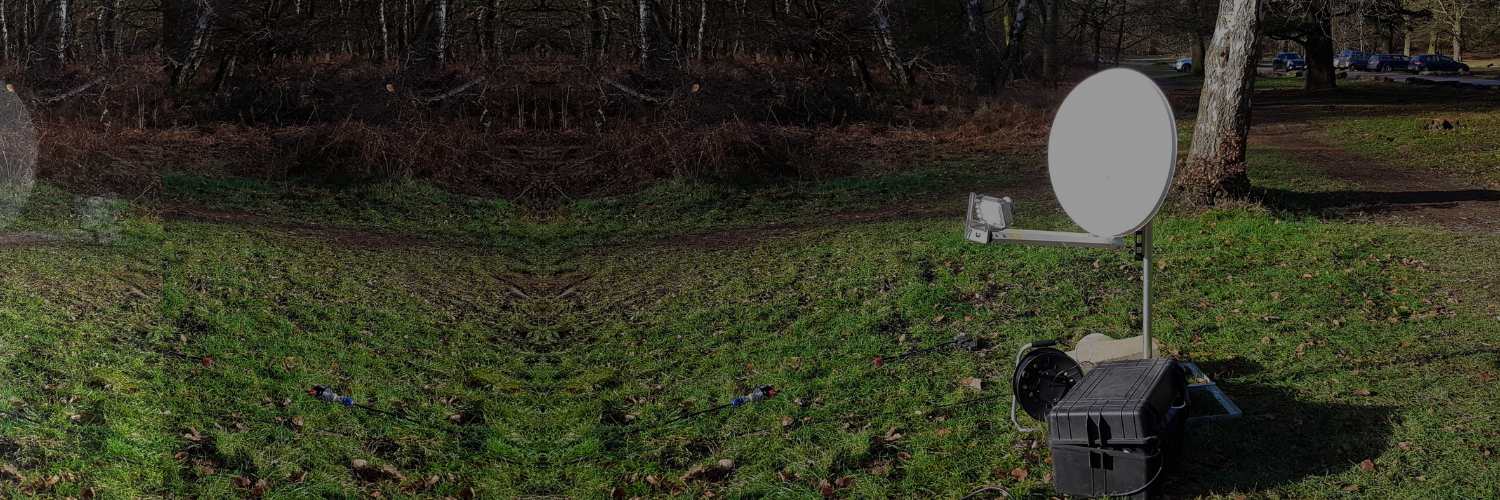 Satellite Internet Hire for Events in the UK